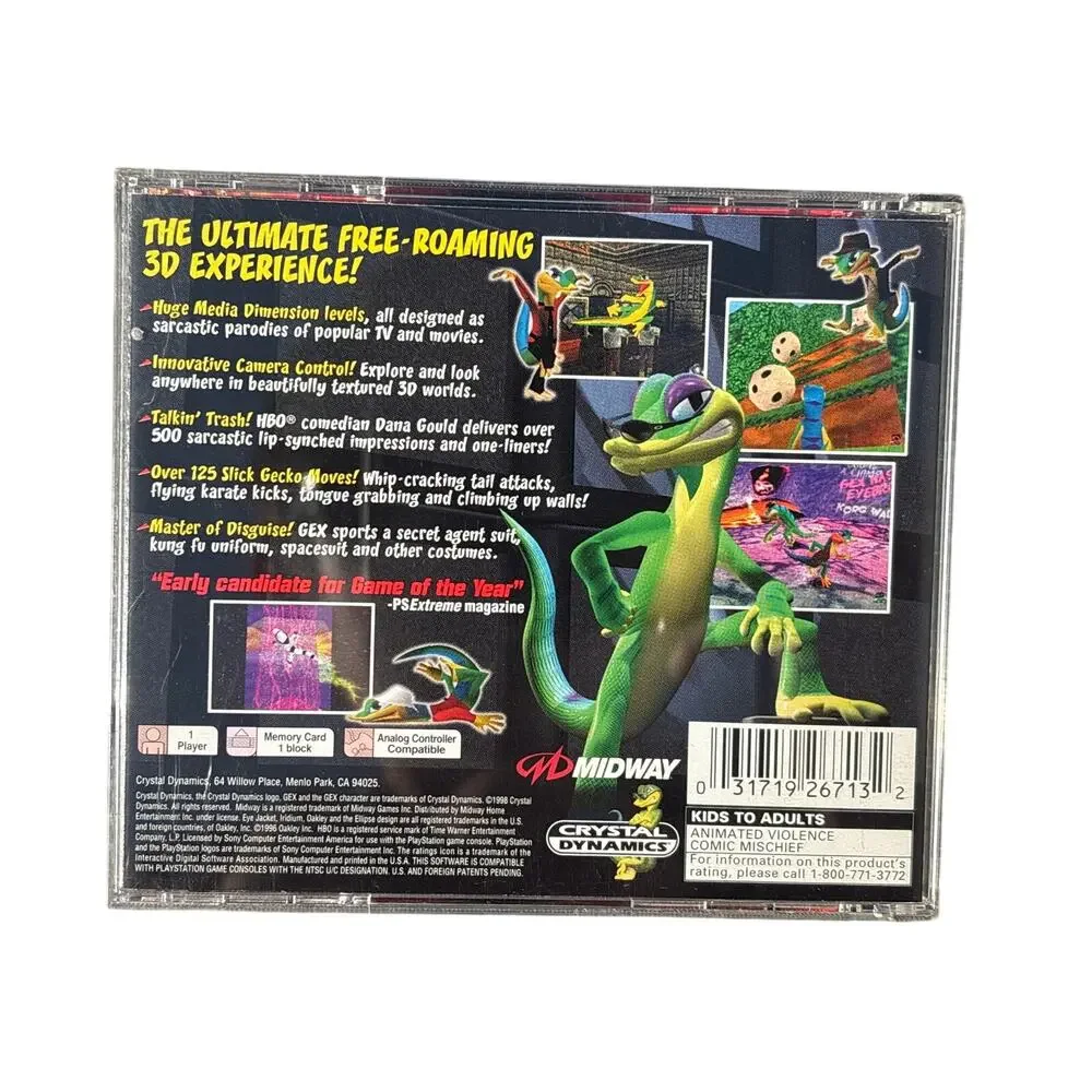 Crystal Dynamics playstation ps1